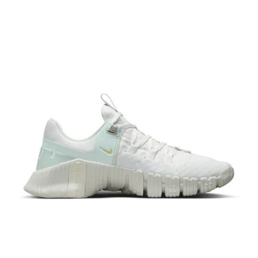 Nike Free Metcon 5 PRM Trainers White Light Lime Green Women Size 10 FJ1548-100 - Picture 2 of 6